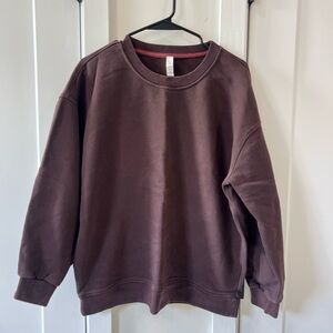 Lululemon | Chocolate Brown Crewneck
